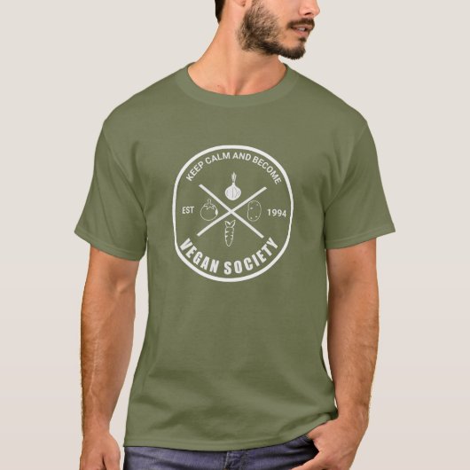 Vegan Society T-shirt (Voorkant)
