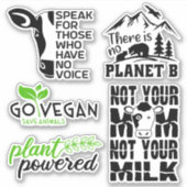 Vegan Sticker (Voorkant)