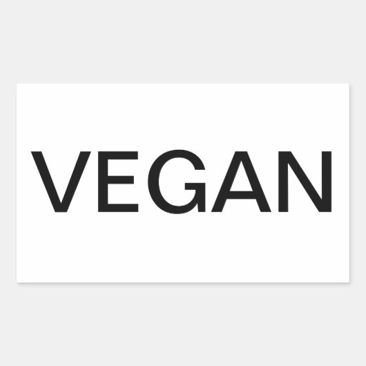 Vegan Sticker (Voorkant)