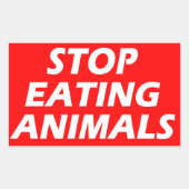 Vegan | Stickers activistes | Enregistrer les anim (Devant)