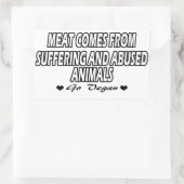 Vegan | Stickers activistes | Enregistrer les anim (Sac)