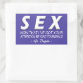 Vegan | Stickers activistes | Enregistrer les anim (Sac)