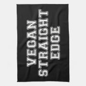Vegan Straight Edge Theedoek (Verticaal)