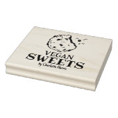 Vegan Sweets, Baking Rubberstempel (Stempel)