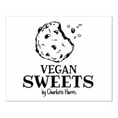 Vegan Sweets, Baking Rubberstempel (Afrduk)