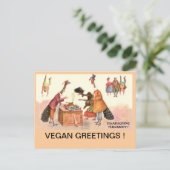 VEGAN THANKSGIVING BRIEFKAART (Staand voorkant)