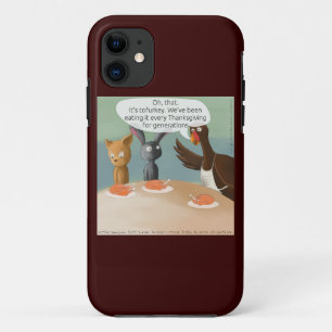 Vegan Thanksgiving Grappige iPhone 5/5s Hoes