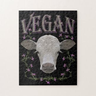 Vegan - Tiere wollen leben Legpuzzel