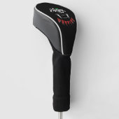 Vegan Vampire Golfheadcover (Schuin)
