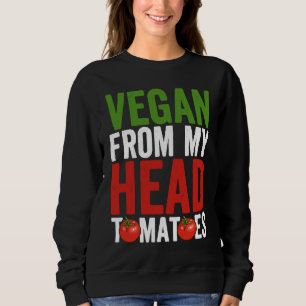 Vegan van mijn hoofd Tomaten Trui