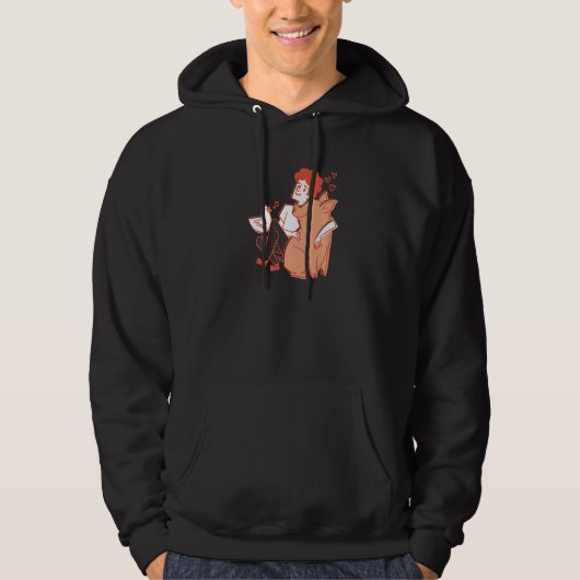 Vegan Veganism Vegetarian Hoodie (Voorkant)