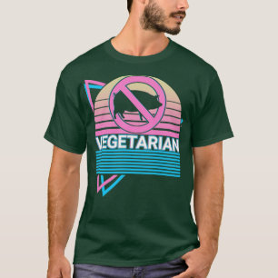 Vegan Veganism Vegetarian Retro Gift T-shirt