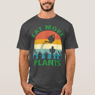 Vegan Vegetarien Plant Gardening Cactus Planten De T-shirt