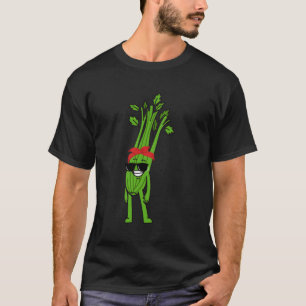 Vegan Vegetarisch Veggie Biologisch Selderij Sap T-shirt