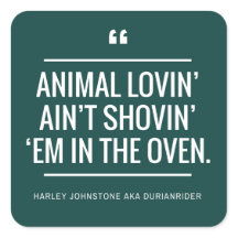 Vegan vegetarische stickers dierenrechten liefhebb