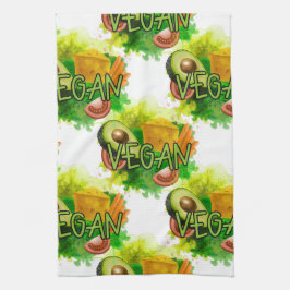 Vegan Veggies Theedoek