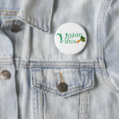Vegan vibes ronde button 5,7 cm (In situ)