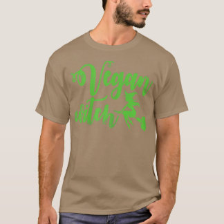 Vegan Witch Funny Halloween T-shirt