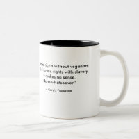"Vegan" Word-Cloud Heart & Quote