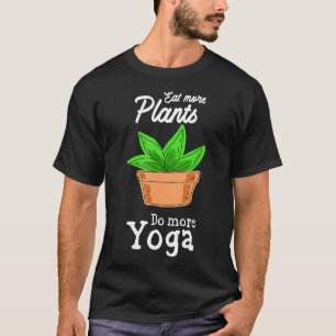 Vegan Yoga Vegetarische Planten en Schoon Eten Lee T-shirt