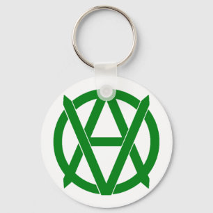 Veganarchisme! Sleutelhanger