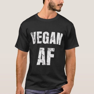 Vegane Af Grappige Zeggende Hoodie Trui Mannen Vro T-shirt