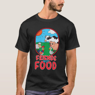 Vegane Grappige Cadeau Eet Planten Liefde Dieren T T-shirt