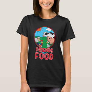 Vegane Grappige Cadeau Eet Planten Liefde Dieren T T-shirt