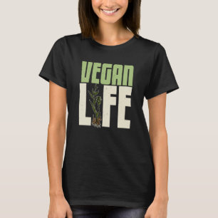 Vegane planten voeding groenten voedsel Salade Voe T-shirt