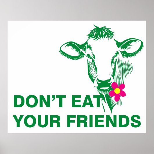 Veganism Poster (Voorkant)