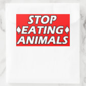 Veganisme | Stickers activistes | Enregistrer les (Sac)
