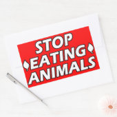 Veganisme | Stickers activistes | Enregistrer les (Enveloppe)