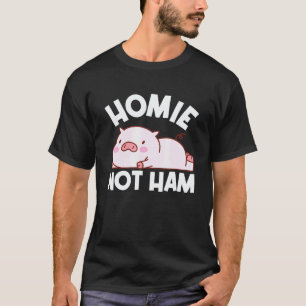 Veganisme Vegetarisch Varken Vrij Dieet Geen Vlees T-shirt