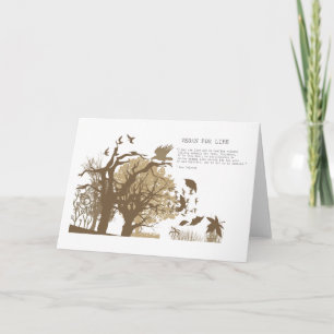 Veganist - citaat Tolstoy Kaart