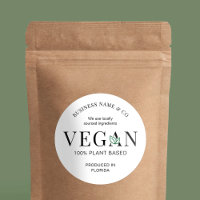 Veganistisch vriendelijk modern Plant gebaseerd pr