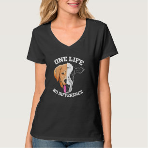 Veganistische Koe Dierenwelzijn Plant One Life No T-shirt