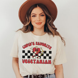 Veganistische Valentijnsdag, Cupids Favoriete Vege T-shirt
