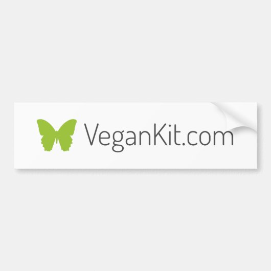 VeganKit Bumpersticker (Voorkant)