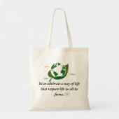 vegans day tote bag (Voorkant)
