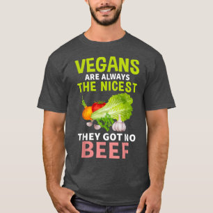 Vegans heeft geen rietontwerp voor bieslook . t-shirt