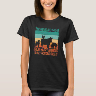 Vegans Pro Animal Welfare Eco Animal Vegetaries T-shirt