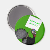 Vegans Rule! Magneet (Voorkant / Achterkant)