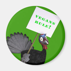 Vegans Rule! Magneet