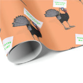 Vegans Rule! Red een Turkije Cadeaupapier (Rol Hoek)