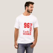 VEGANS, SAVE, 96, Billion, Lives, Each, Year T-shirt (Voorkant volledig)