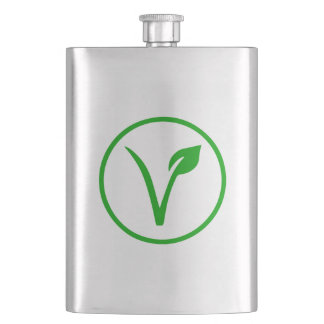 Vegansymbool Vegetarisch Veganisme Dierenrechten Flacon