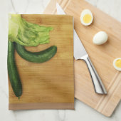 VegARTable Dancing Kitchen-handdoek Theedoek (Quarter Fold)