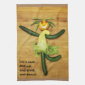 VegARTable Dancing Kitchen-handdoek Theedoek (Verticaal)