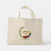 VegARTable dansende canvas tas (Achterkant)