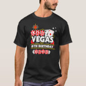 Vegas 36th Birthday - Vegas Birthday - Vegas Geboo T-shirt (Voorkant)